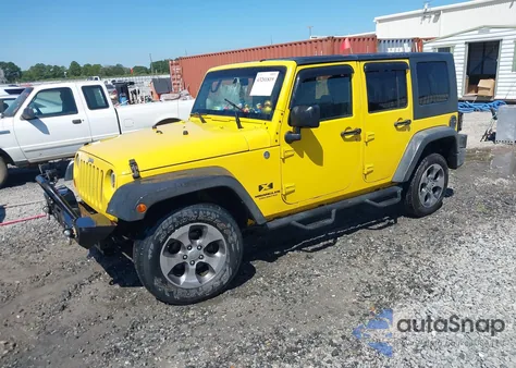 2008 Jeep Wrangler Unlimited X from USA, damaged, VIN 1J4GA39138L528290